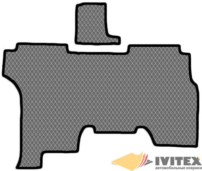 IVITEX Ковры салонные 2 ряд (диванчик) Mitsubishi Delica (1994-2007) правый руль