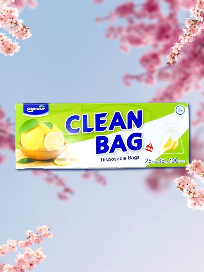 Clean Wrap Пакеты фасовочные в коробке  «с клапаном для закрывания» (тонкие), 25 х 35 см, 100 шт