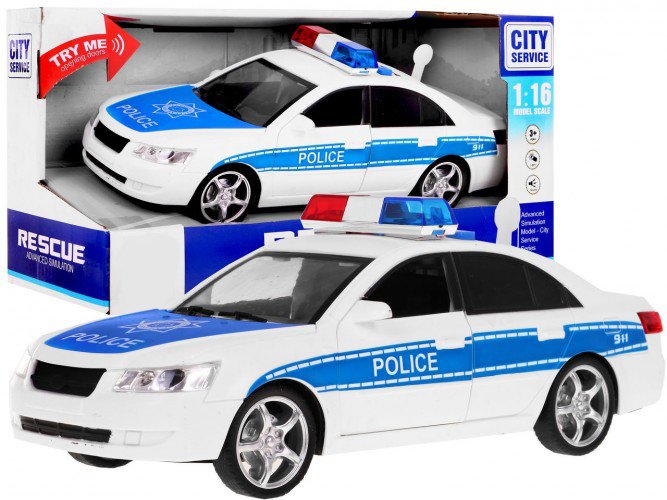 Wood Toys™ Машина Полиция со звуковыми сигналами