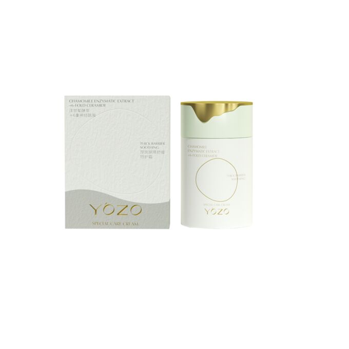 YOZO Крем для лица  ГАМАМЕЛИС/КЕРАМИДЫ Chamomile Enzymatic Extract +6 Fold Ceramide Thick Barrier Soothing Special Care Cream