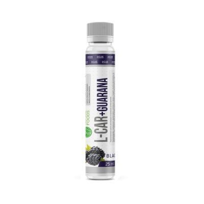 L-карнитин с гуараной Nature Foods L-Carnitine+Guarana 4000мг - амп 25 мл