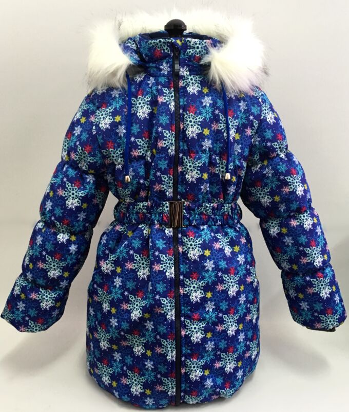 Пальто зимнее для девочки КЗДМ-4 &quot;Алиса&quot; р-р 134-146,