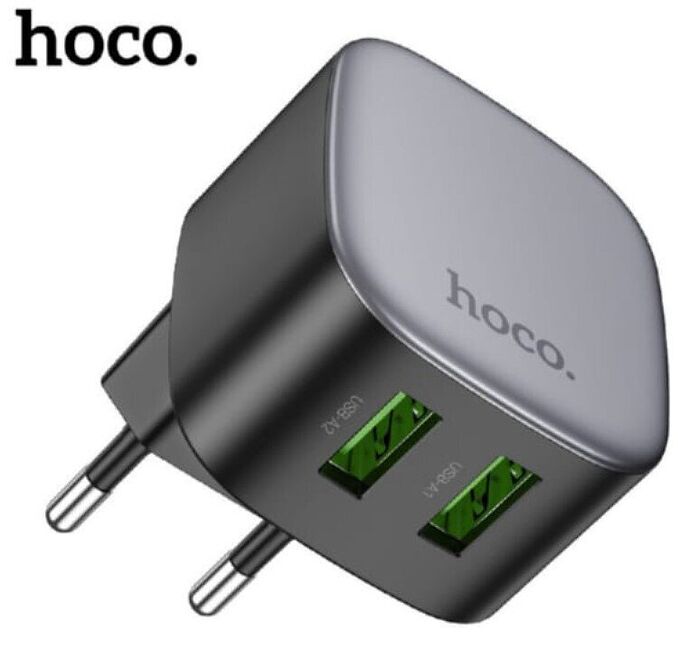 Hoco Двухпортовое зарядное устройство CS34A Ruiming QC3.0 (европейский стандарт)