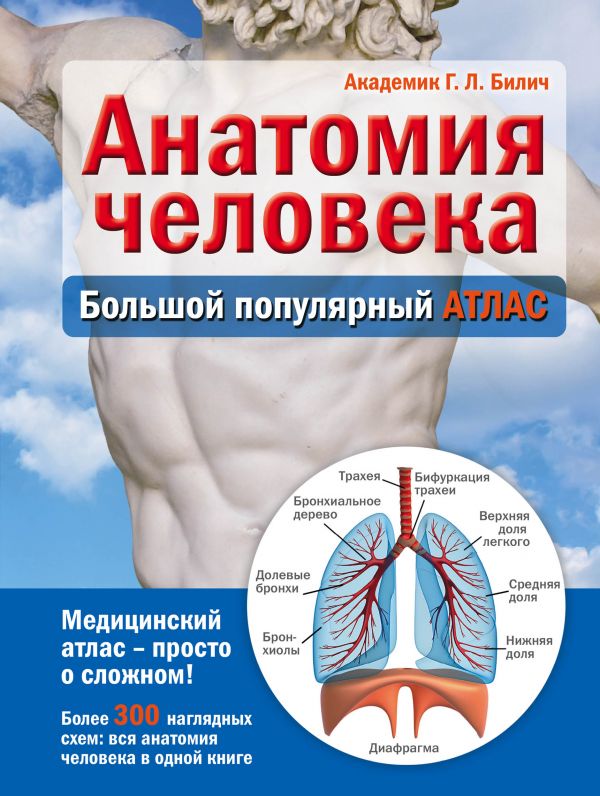 Эксмо Билич Г. Анатомия человека: большой популярный атлас