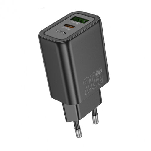 Hoco Зарядное устройство N61 Hechang PD20W + QC3.0 (европейский стандарт)