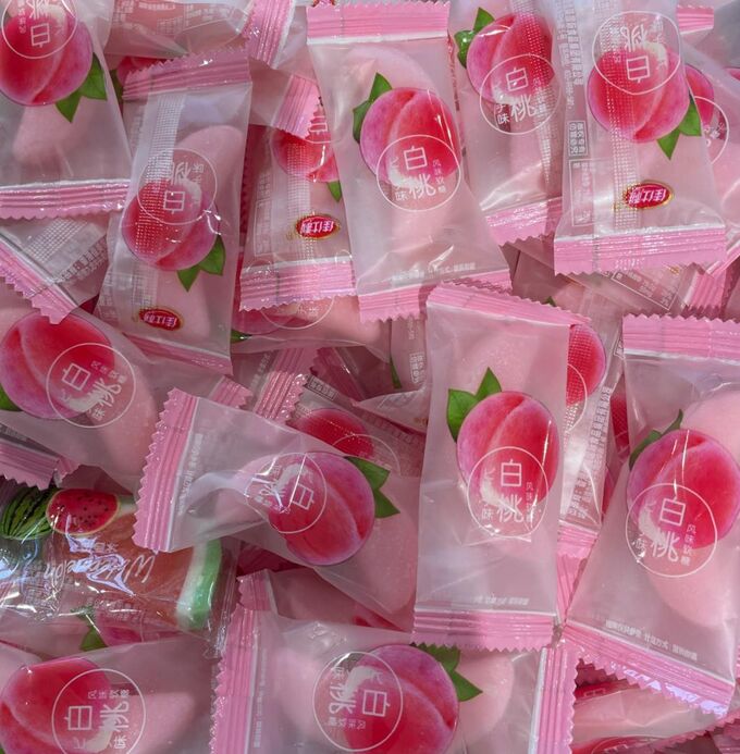 Мэйлань Мармеладные конфеты &#039;Нектар Персика&#039; CANDY SHOP 500 г Китай