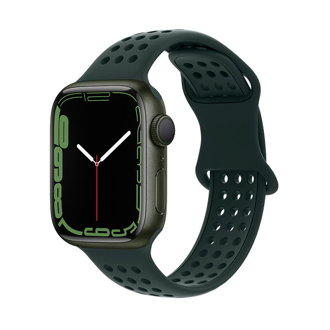 Hoco IWatch WA08
Гибкий однотонный силиконовый ремешок серии honeycomb (38/40/41/42 мм)