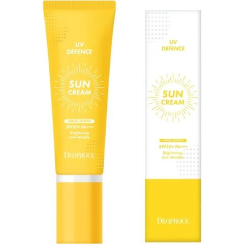 Крем для лица солнцезащитный Deoproce  Whitening Anti-Wrinkle  SPF 50+ PA+++, 50 мл