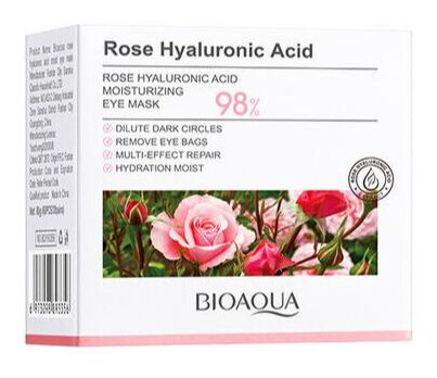 Крем для лица BIOAQUA Rose Hyaluronic Acid. 50гр. Cодержит экстракт Розы и гиалуроновую кислоту. Подавляет пигментацию, восстанавливает цвет лица. Интенсивное увлажнение, устранение сухости.
