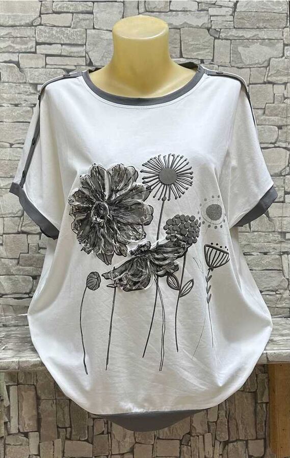 NO NAME ФУТБОЛКА ТКАНЬ 95% COTTON 5% SPANDEX
