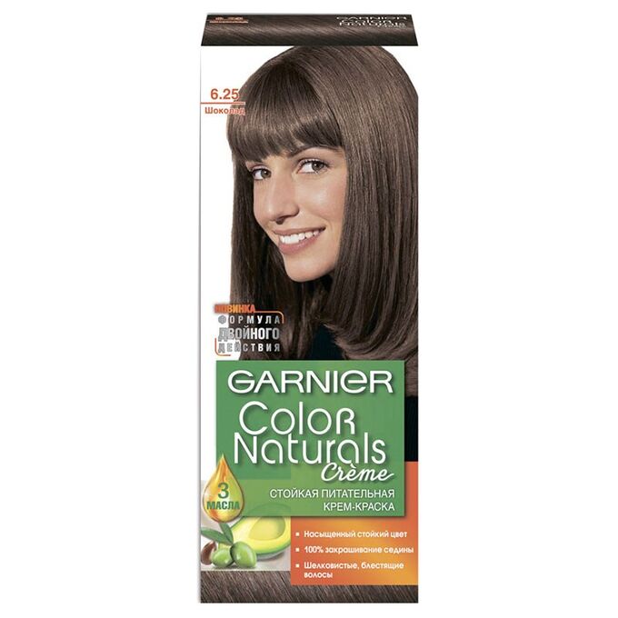 Garnier Краска для волос Color Naturals 6.25 Шоколад