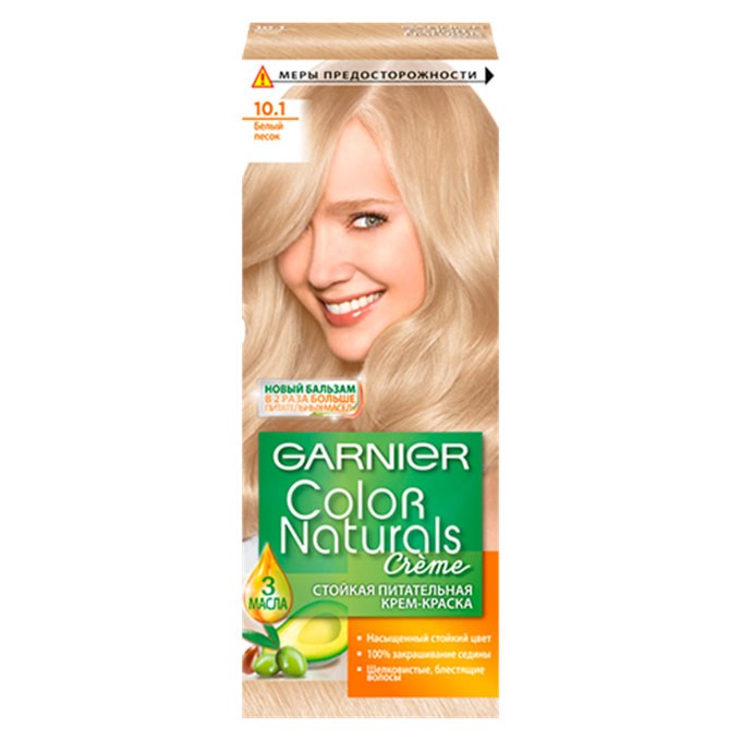 Garnier Краска для волос Color Naturals 10.1 Белый песок