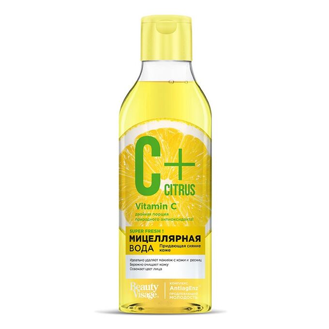 Мицеллярная Fresh-вода C+Citrus Фитокосметик 250 мл