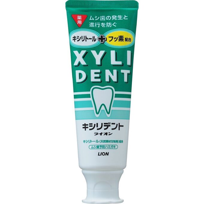 Зубная паста Lion &quot;XYLIDENT&quot; с фтором и ксилитолом, укрепляет зубную эмаль 120 гр