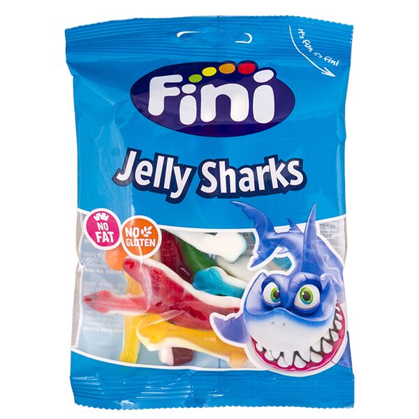 БЕЗ БРЕНДА Мармелад FINI Jelly Sharks 90 г 1/12