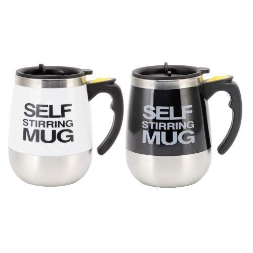 NO NAME Самоперемешивающаяся кружка для кофе SELF Stirring MUG 400 мл