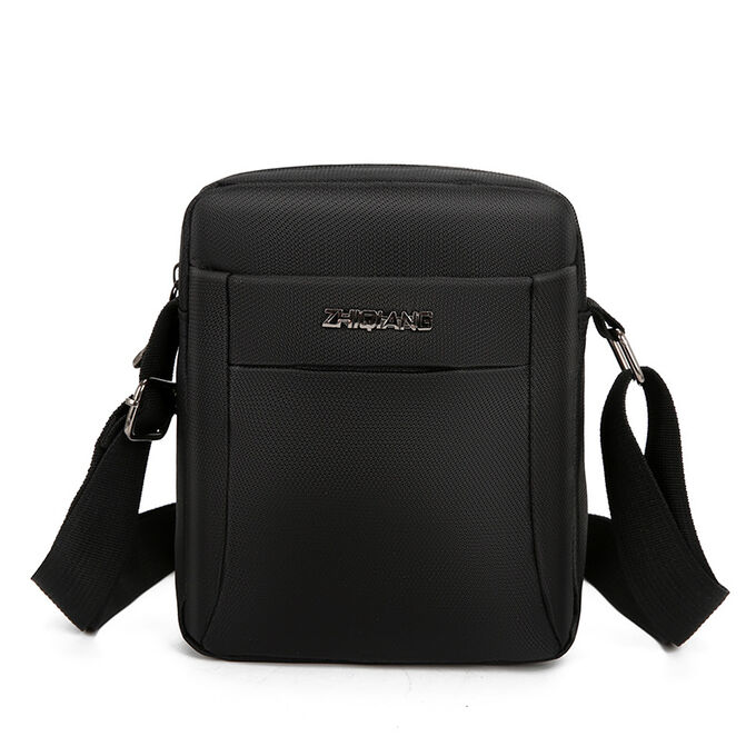 Fashion & Bags Сумка мужская, через плечо, оксфорд Черный