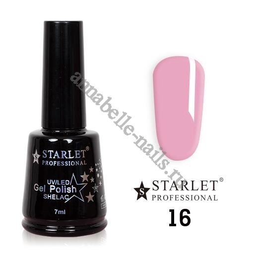Гель-лак Starlet Professional №016 «Розовое безе»