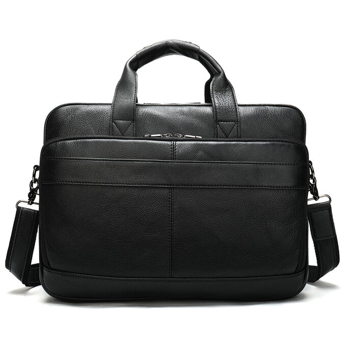 Fashion & Bags Сумка мужская для ноутбука и документов А4, натуральная кожа