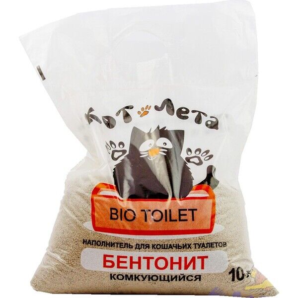 Наполнитель для кошачьего туалета &quot;КотЛета&quot; Бентонит 10л