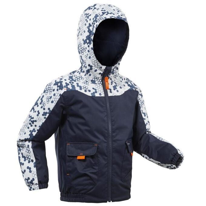 Куртка для зимних походов водонепроницаемая для мальчиков 2–6 лет SH100 WARM  QUECHUA