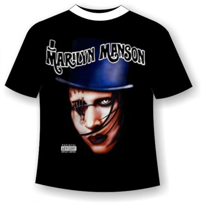 Мир Маек Футболка Marilyn Manson 642