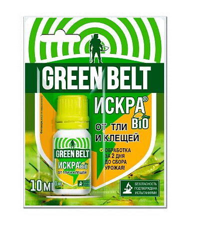 Инсектицид Искра Био GREEN BELT 10 мл  (1/120)