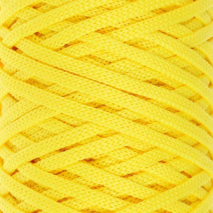 Шнур для вязания &quot;Классика&quot; 100% полиэфир 3мм 100м  (110 лимонный)