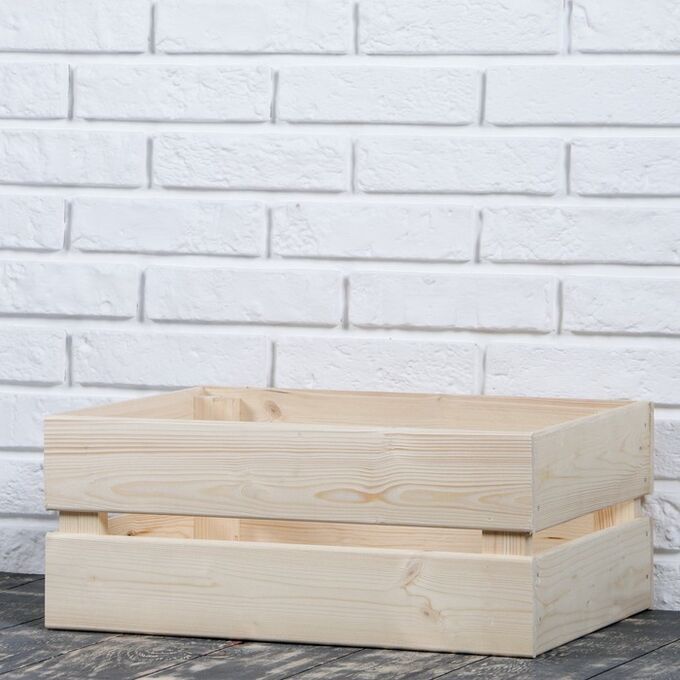 Ящик деревянный, 48х20х34 см