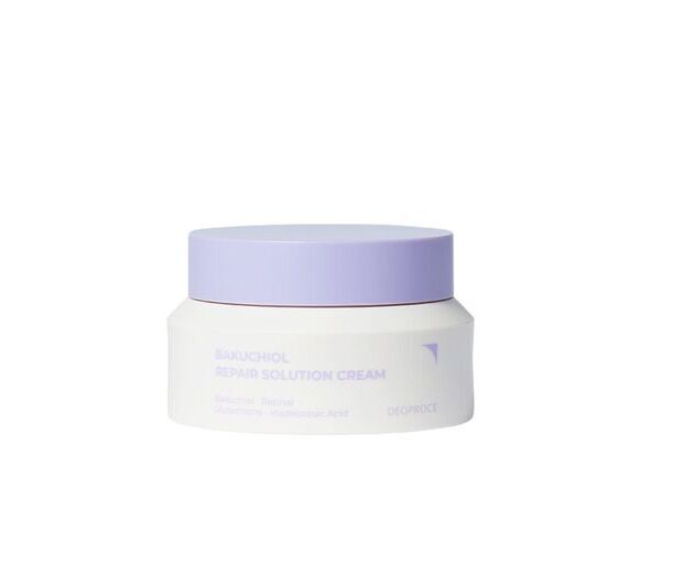 DEOPROCE Восстанавливающий крем для лица с бакучиолом BAKUCHIOL REPAIR SOLUTION CREAM