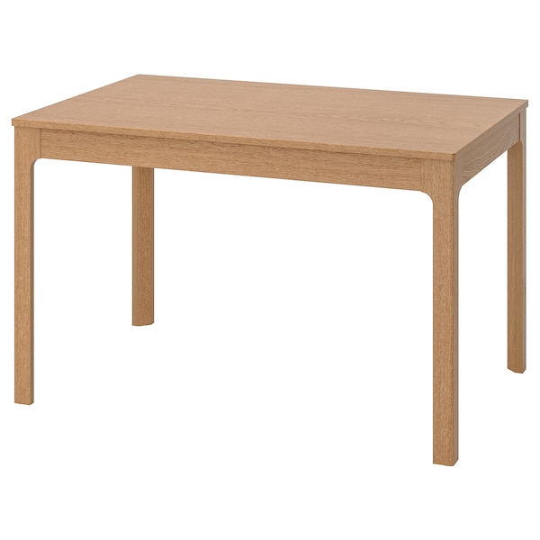 IKEA ЭКЕДАЛЕН Раздвижной стол, дуб, 120/180x80 см