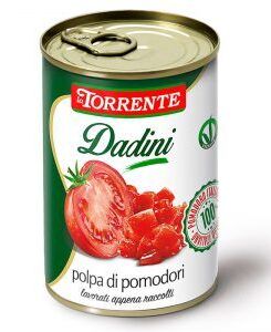 Помидорная мякоть кусочками La Torrente Dadini Polpa di pomidori