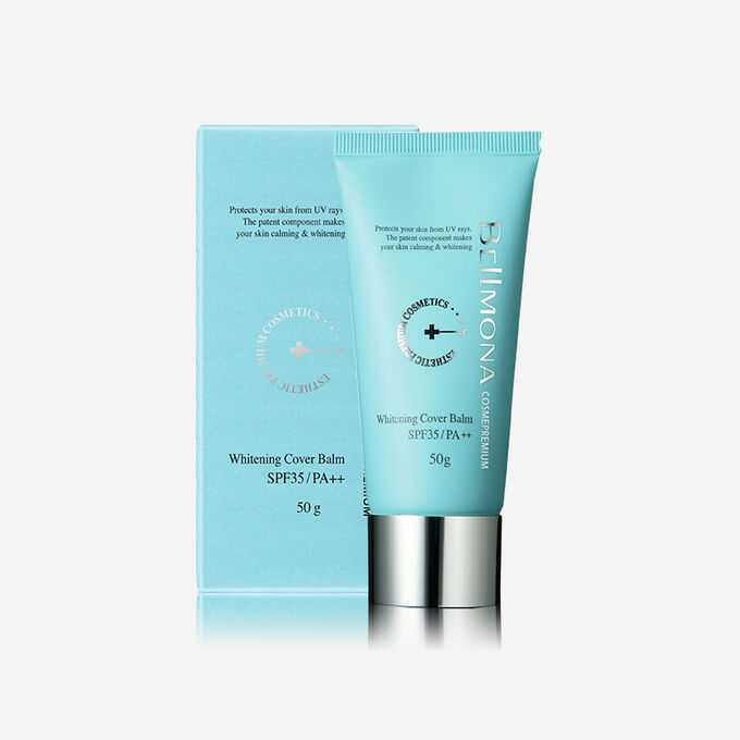 Bellmona Многофункциональный тональный крем Whitening Cover Balm SPF 35/PA++