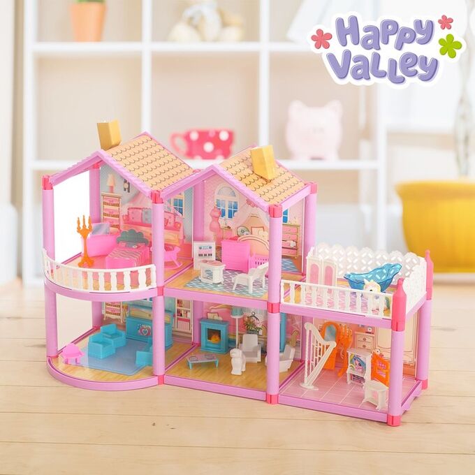 Happy Valley Дом для кукол «Кукольный домик», с мебелью и аксессуарами