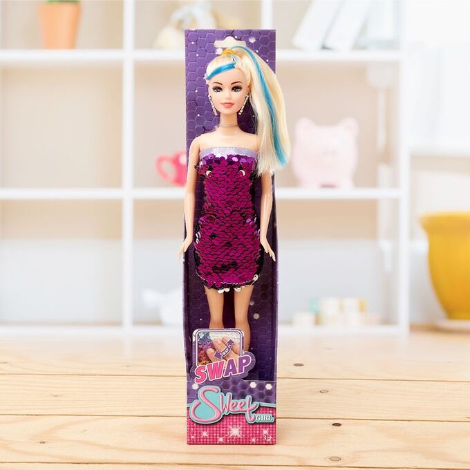 Кукла-модель «Ульяна» в платье, МИКС