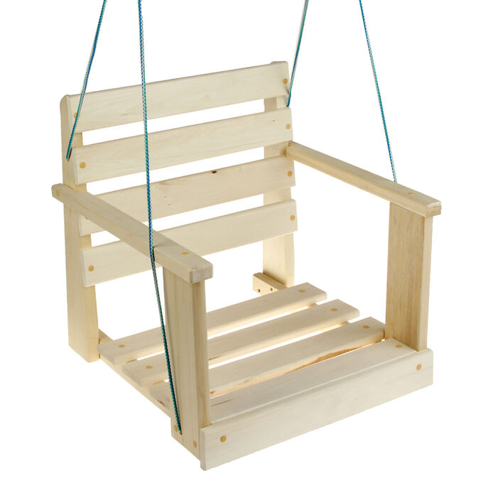 Добропаровъ Кресло подвесное, деревянное 50х50х50 см