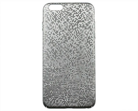 Чехол iPhone 6/6S Plus Мозаика (серебряный)