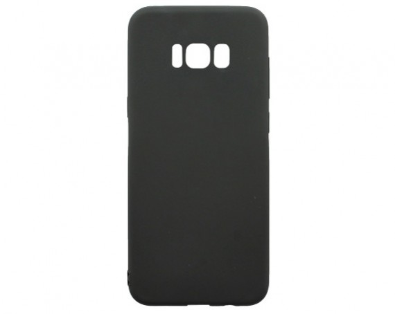 Чехол Samsung G955F Galaxy S8+ силикон черный