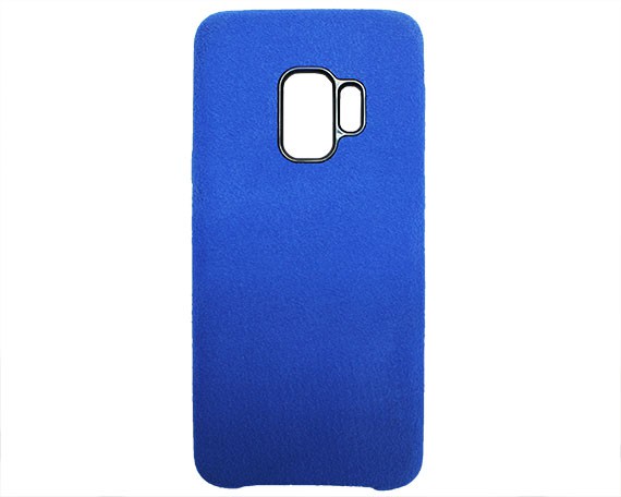 Чехол Samsung G960F Galaxy S9 Suede (синий)