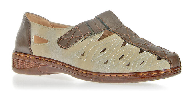 Туфли женские LIU DA SHOES, Коричневый