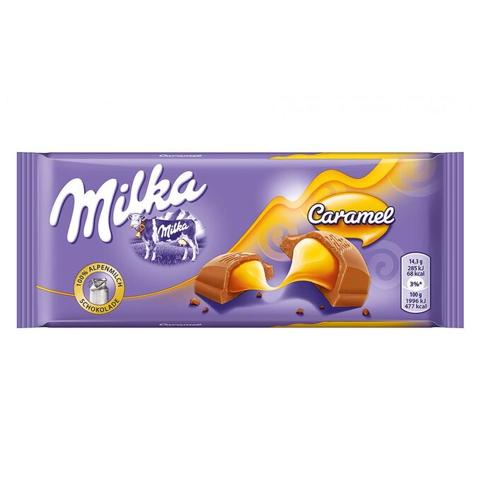 Плитка Милка молочный шоколад