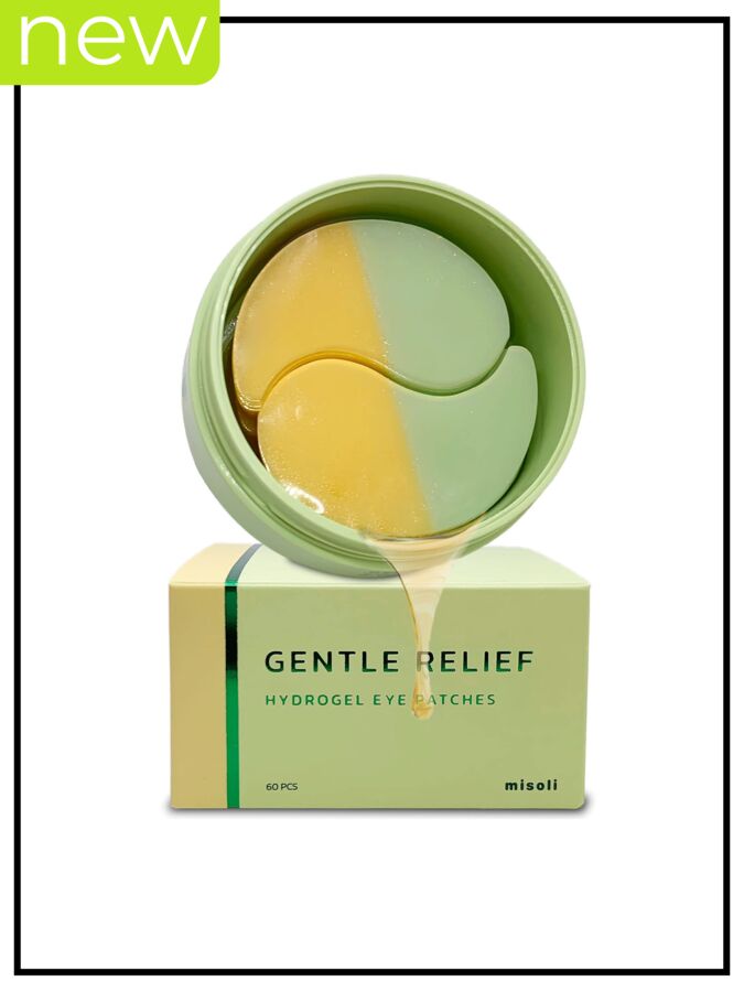 Misoli Патчи для глаз гидрогелевые (Нежное облегчение) Eye Patches Gentle Relief Hydrogel, 84гр(60 шт)