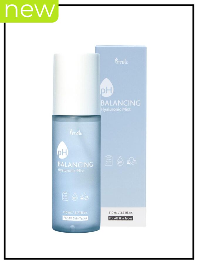 Prreti Мист для лица балансирующий с гиалуроном Mist pH Balancing Hyaluronic, 110 мл
