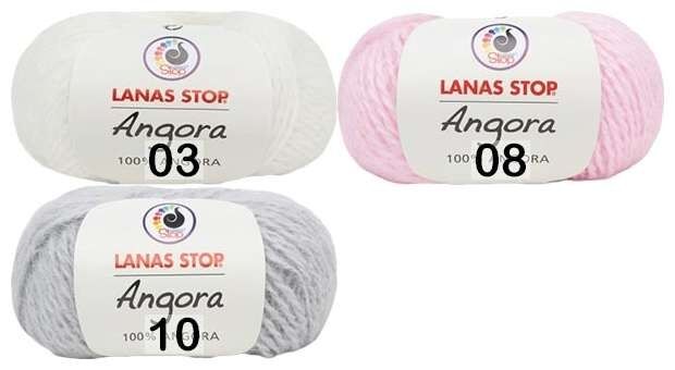 Остатки рукодельного магазина Пряжа Lanas Stop Angora