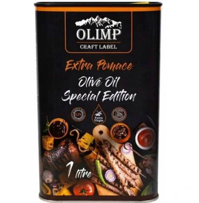 ФУНДУК Масло оливковое рафинированное OLIMP Craft Label Extra Virgin 1.0 л. Греция