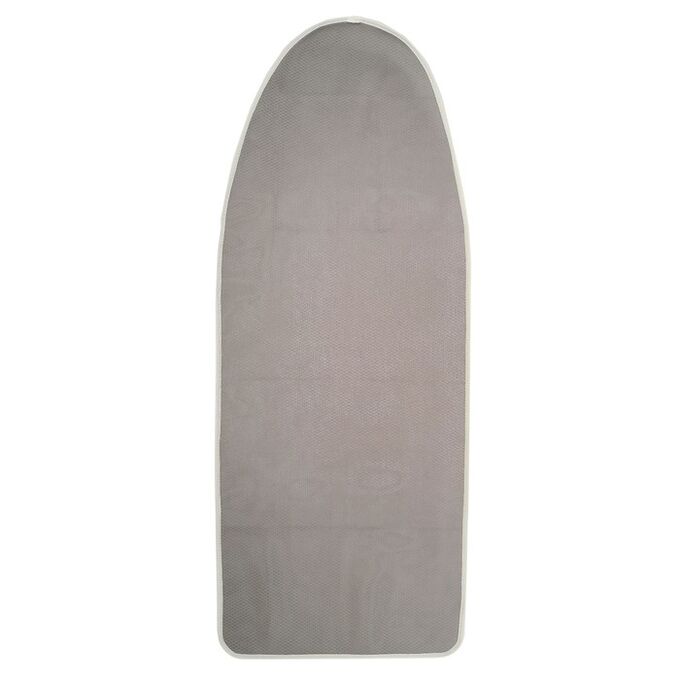 Чехол для гладильной доски Eva, 136?52 см, термостойкий, цвет серый