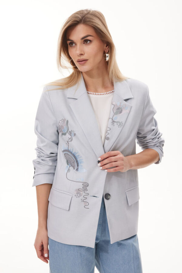 NIV NIV  FASHION Жакет Niv Niv Fashion 440 голубой