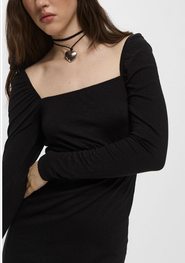 Платье H&M black