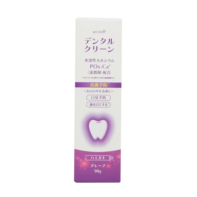 ROCKET SOAP Зубная паста Animo POs-Ca для профилактики кариеса, вкус винограда 90г