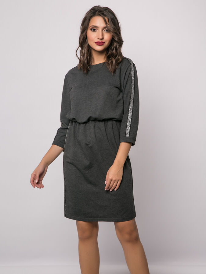 Фасоны черного платья с манжетами. Манжеты на рукавах. Платье с воротником. Платье с воротничком. Платье с манжетами.